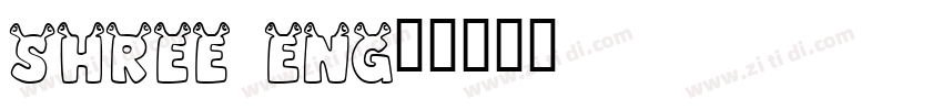 SHREE ENG7字体转换